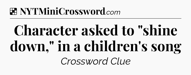 Solution: Character asked to 