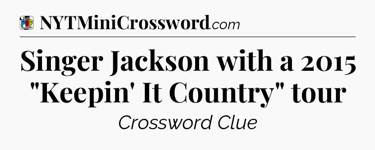 Singer Jackson with a 2015 