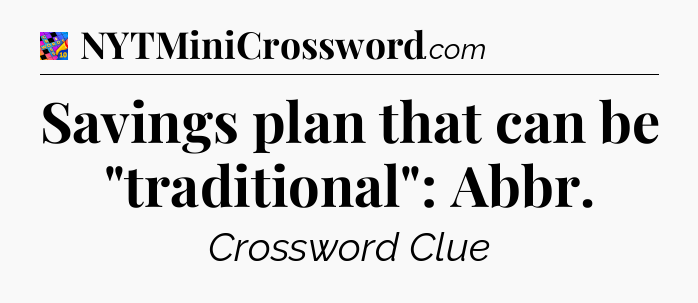 Savings plan that can be 