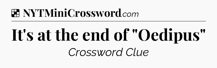 Solution: It's at the end of 