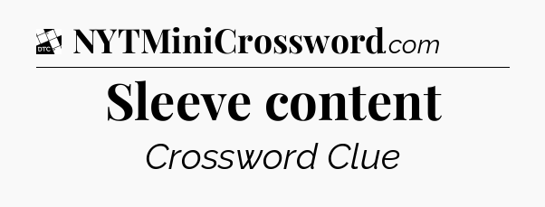 Sleeve content - Daily Themed Classic Crossword