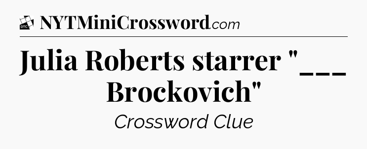 Julia Roberts starrer 