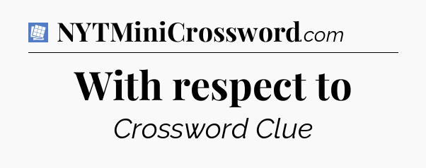 With respect to Puzzle Page Crossword Clue
