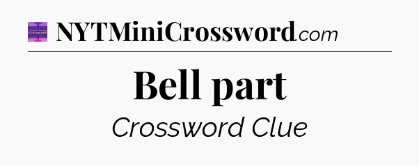 Bell part - Thomas Joseph Crossword
