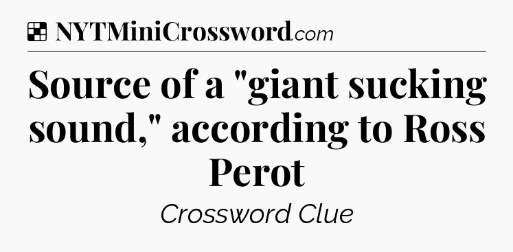 Solution: Source of a 