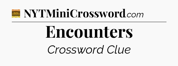 Encounters - Eugene Sheffer Crossword