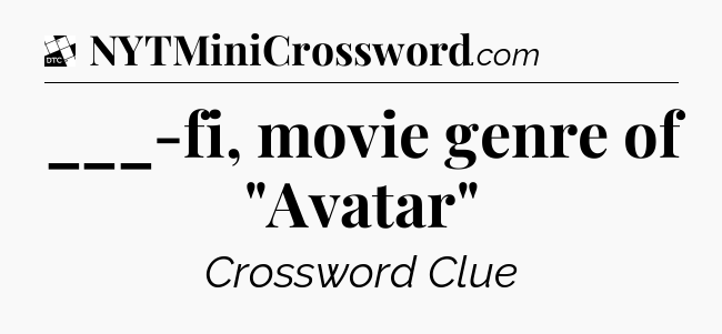 ___-fi, movie genre of 