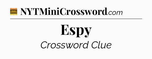 Espy - Eugene Sheffer Crossword