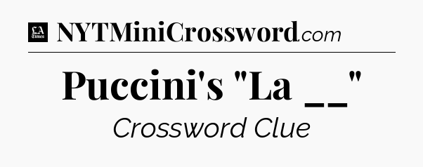 Puccini's 