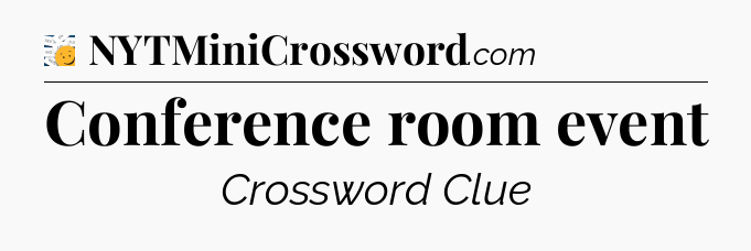 Conference room event - 7 Little Words