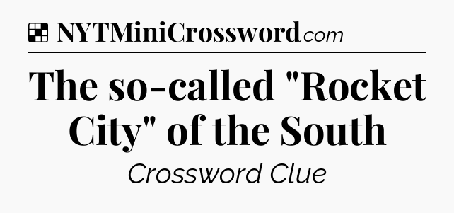 Solution: The so-called 
