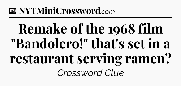 Remake of the 1968 film 