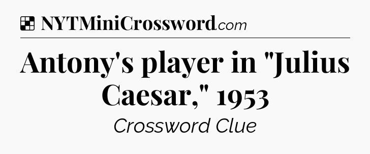 Solution: Antony's player in 