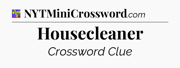 Housecleaner Codycross