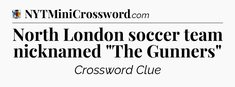 North London soccer team nicknamed 
