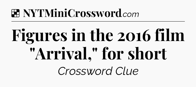 Solution: Figures in the 2016 film 