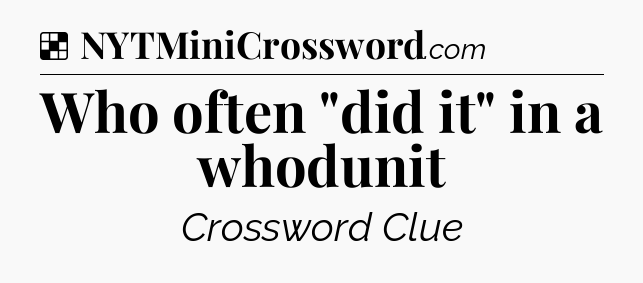 Solution: Who often 