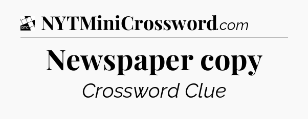 Newspaper copy - Daily Themed Classic Crossword
