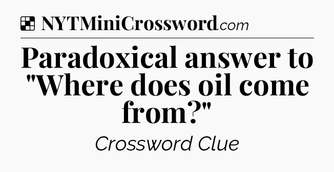 Solution: Paradoxical answer to 