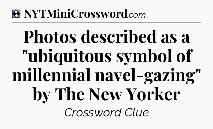 Solution: Photos described as a 