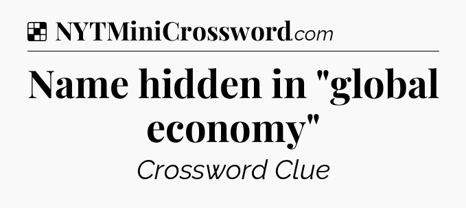 Solution: Name hidden in 