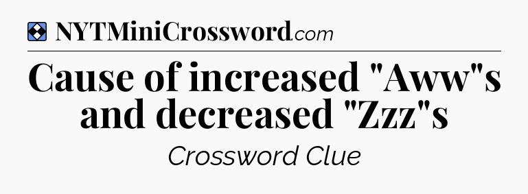 Solution: Cause of increased 