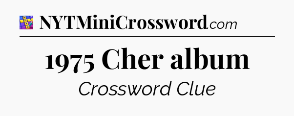 1975 Cher album Codycross