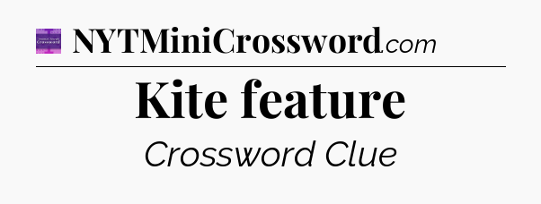 Kite feature - Thomas Joseph Crossword