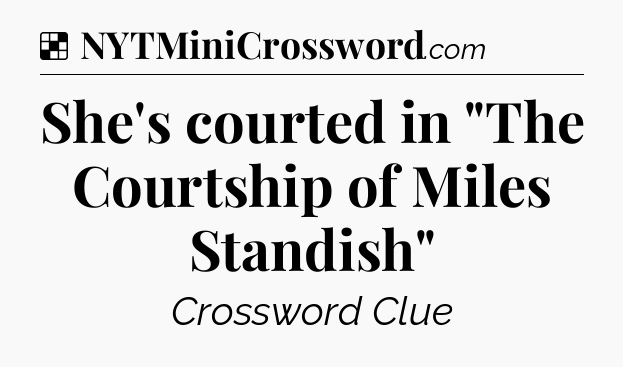 Solution: She's courted in 