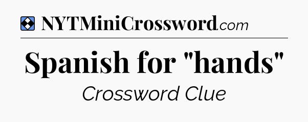 Solution: Spanish for 