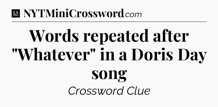 Words repeated after 