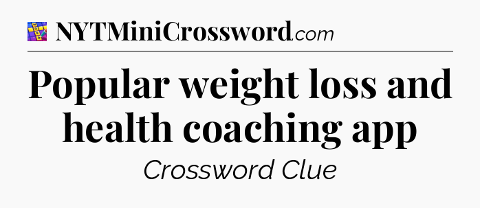 Popular weight loss and health coaching app Codycross