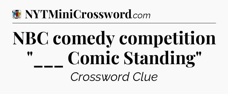 NBC comedy competition 