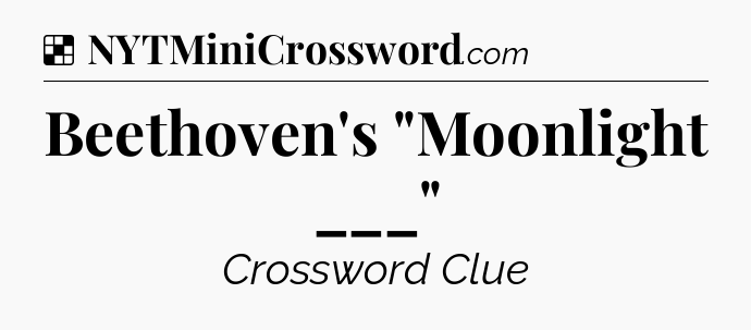 Solution: Beethoven's 