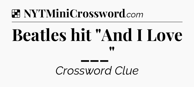 Solution: Beatles hit 