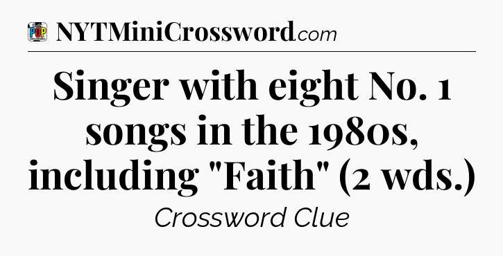 Singer with eight No. 1 songs in the 1980s, including 