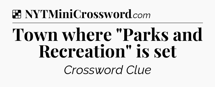 Solution: Town where 