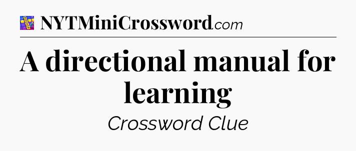 A directional manual for learning Codycross