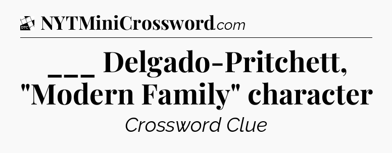 ___ Delgado-Pritchett, 