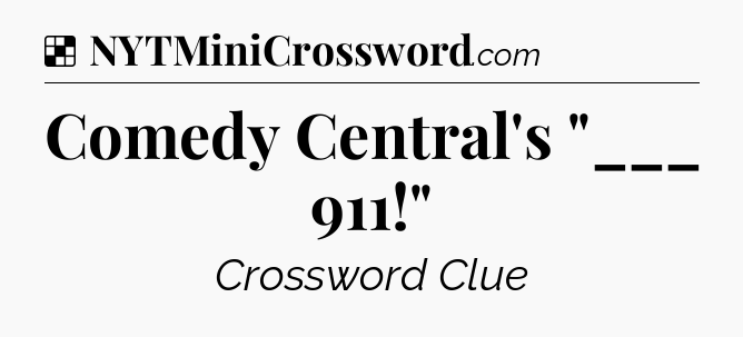 Solution: Comedy Central's 