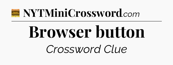 Browser button - Eugene Sheffer Crossword