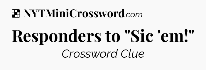 Solution: Responders to 