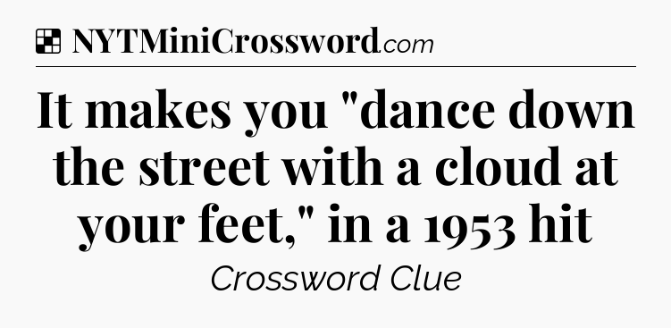 Solution: It makes you 