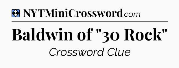 Solution: Baldwin of 