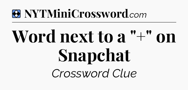 Solution: Word next to a 