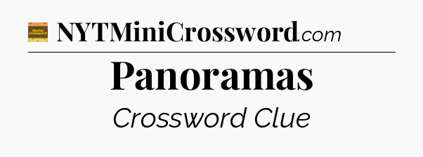 Panoramas - Eugene Sheffer Crossword