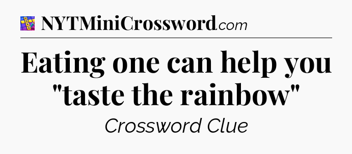 Eating one can help you 