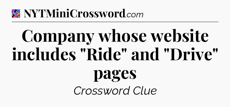 Company whose website includes 