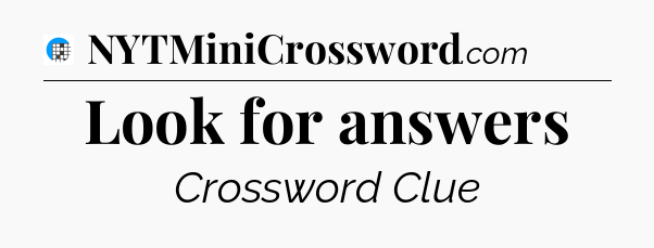 Look for answers Crossword Clue