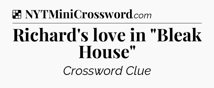 Solution: Richard's love in 